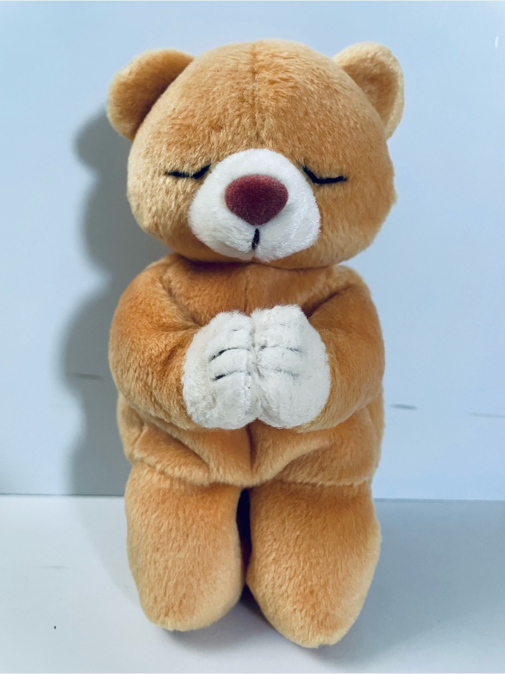 Hope Plush Praying Teddy Bear - Tan Soft Toy